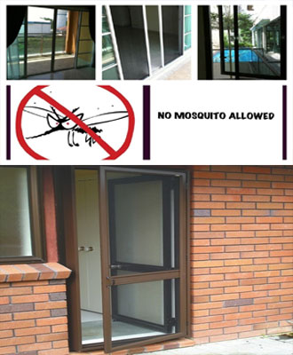 mosquito net doors