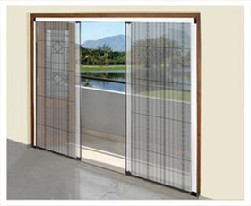 Barrier Free Door Mesh systems